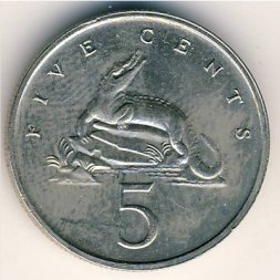 Ямайка 5 центов 1984 год