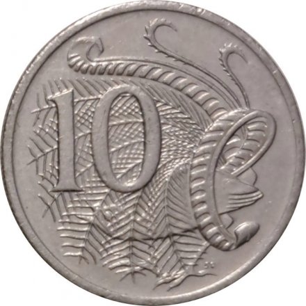 Австралия 10 центов 2002 год