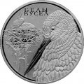 Беларусь 20 рублей 2009 год - Животный мир стран ЕврАзЭС - Белый аист