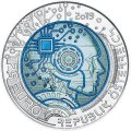 Австрия 25 евро 2019 год - Искусственный интеллект