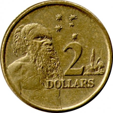 Австралия 2 доллара 2001 год