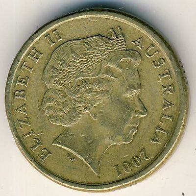 Австралия 2 доллара 2001 год