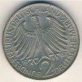ФРГ 2 марки 1967 год