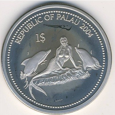 Палау 1 доллар 2004 год