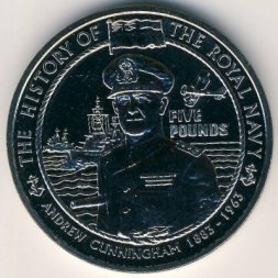 Джерси 5 фунтов 2005 год