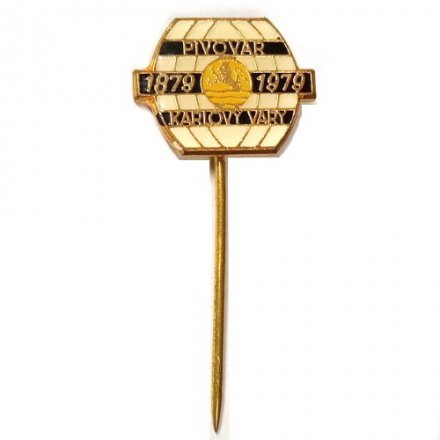Значок-иголка Pivovar. 1879-1979. Карловы Вары