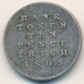 Ирландия 10 пенсов 1805 год