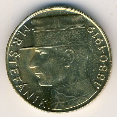 Чехословакия 10 крон 1993 год - Милан Растислав Штефаник
