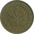ФРГ 10 пфеннигов 1991 год (D)