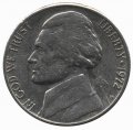 США 5 центов 1972 год - Томас Джефферсон (D)