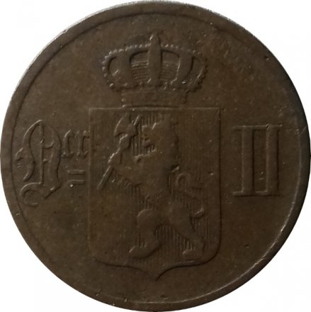 Норвегия 1 эре 1891 год