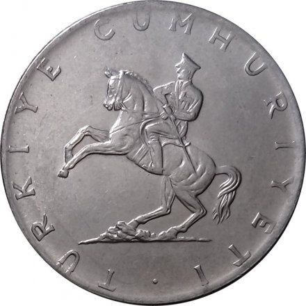 Турция 5 лир 1976 год