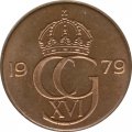 Швеция 5 эре 1979 год - Король Карл XVI Густав