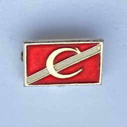 Значок. ФК Спартак. Футбол (прямоугольник)