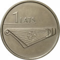 Латвия 1 лат 2013 год - Гусли (Кокле)