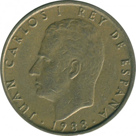 Испания 100 песет 1988 год - Король Хуан Карлос I