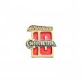 Значок Кировстрой 10 лет