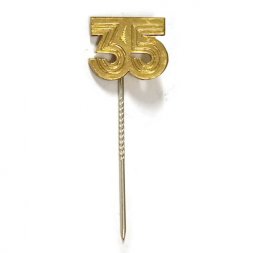 Значок-иголка 35 лет