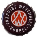Пивная пробка Бельгия - AW Trappist Westmalle Dubbel (бордовая)