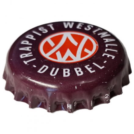 Пивная пробка Бельгия - AW Trappist Westmalle Dubbel (бордовая)