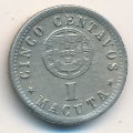 Ангола 5 сентаво (1 макута) 1927 год
