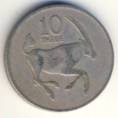 Ботсвана 10 тхебе 1976 год