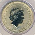 Тувалу 1 доллар 2011 год - Пираты. Черный Барт (цветная эмаль)