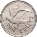 Барбадос 10 центов 2007 год