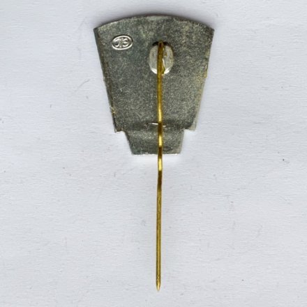 Значок. Конный спорт. Серебряные шпоры. Выездка. Ленинград