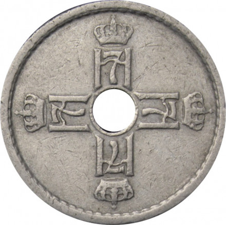 Норвегия 25 эре 1940 год