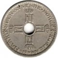 Норвегия 1 крона 1940 год - Король Хокон VII