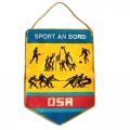 Вымпел Спорт на борту (Sport an bord DSR. VEB Deutfracht/Seereederei, Rostock)