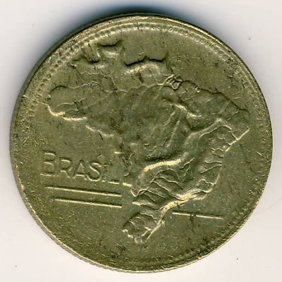 Бразилия 2 крузейро 1954 год
