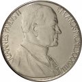 Ватикан 100 лир 1988 год