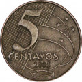 Бразилия 5 сентаво 2005 год - Тирадентис