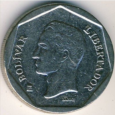 Венесуэла 50 боливаров 1999 год