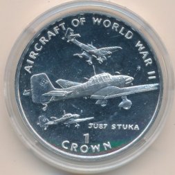 Остров Мэн 1 крона 1995 год
