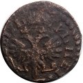 Денга 1713 год Пётр I (1699 - 1725) - VF