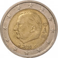 Бельгия 2 евро 2010 год