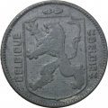 Бельгия 1 франк 1941 год BELGIQUE-BELGIE