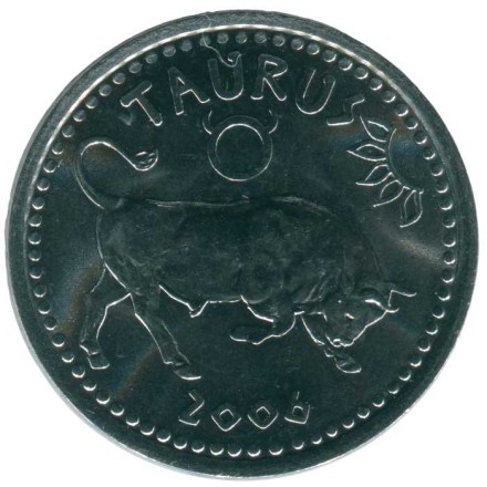 Сомалиленд 10 шиллингов 2006 год - Телец