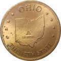 Жетон США. OHIO. The 17th state
