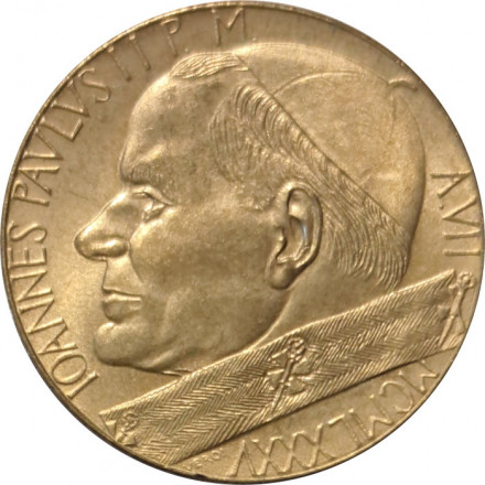 Ватикан 20 лир 1985 год