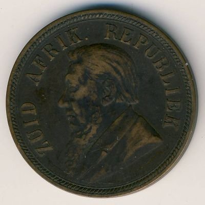 ЮАР 1 пенни 1898 год