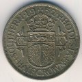 Южная Родезия 1/2 кроны 1952 год - Георг VI