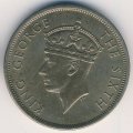 Южная Родезия 1/2 кроны 1952 год - Георг VI