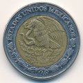 Мексика 2 песо 2003 год - Хохлатый сокол
