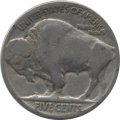 США 5 центов 1925 год - Buffalo Nickel (Без отметки монетного двора)