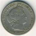 Перу 10 сентаво 1921 год