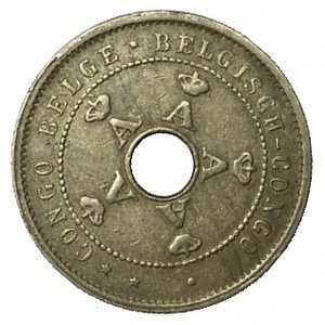 Бельгийское Конго 5 сантимов 1927 год